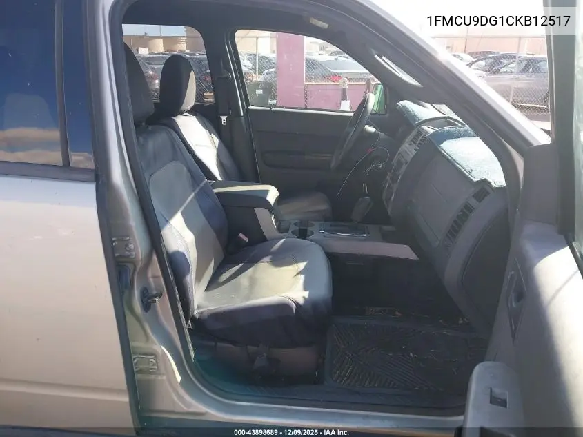 1FMCU9DG1CKB12517 2012 Ford Escape Xlt