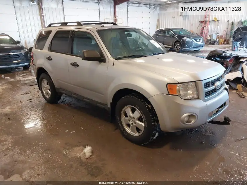 1FMCU9D78CKA11328 2012 Ford Escape Xlt