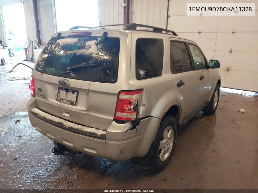 1FMCU9D78CKA11328 2012 Ford Escape Xlt