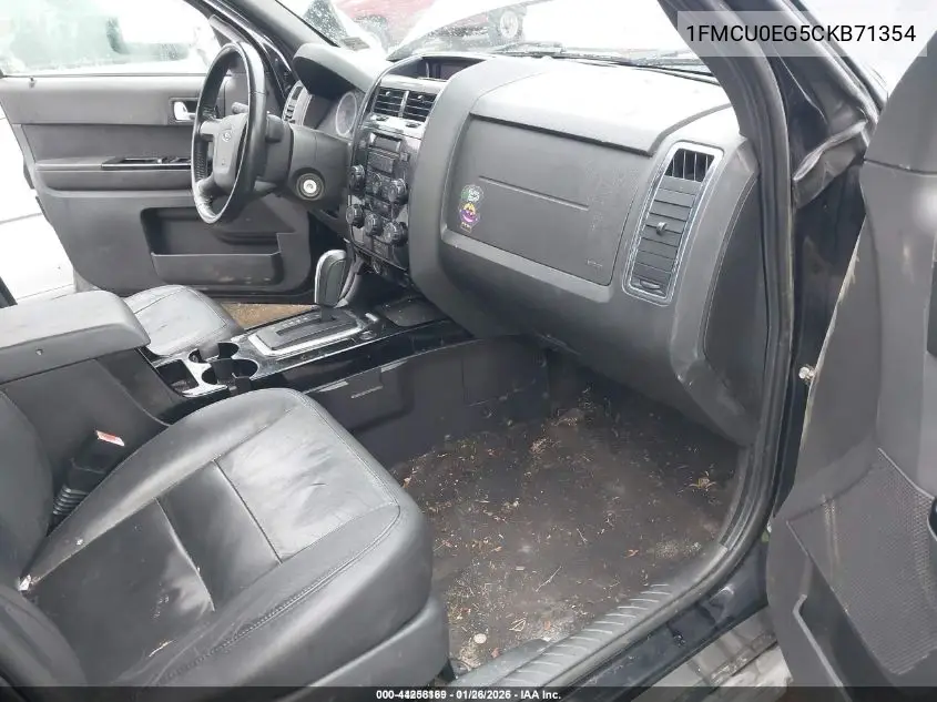 1FMCU0EG5CKB71354 2012 Ford Escape Limited