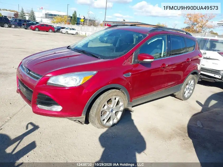 1FMCU9H90DUA49573 2013 Ford Escape Sel