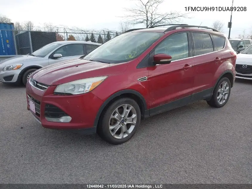 1FMCU9H91DUA89208 2013 Ford Escape Sel