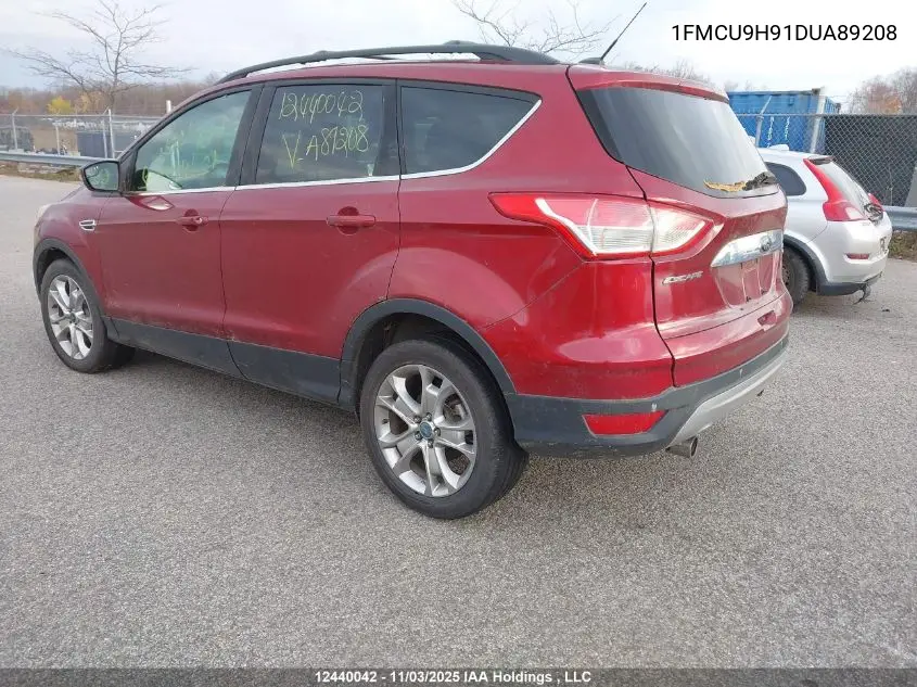 1FMCU9H91DUA89208 2013 Ford Escape Sel