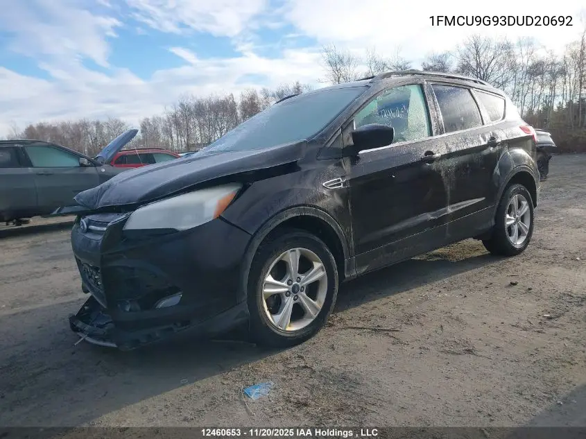 1FMCU9G93DUD20692 2013 Ford Escape Se
