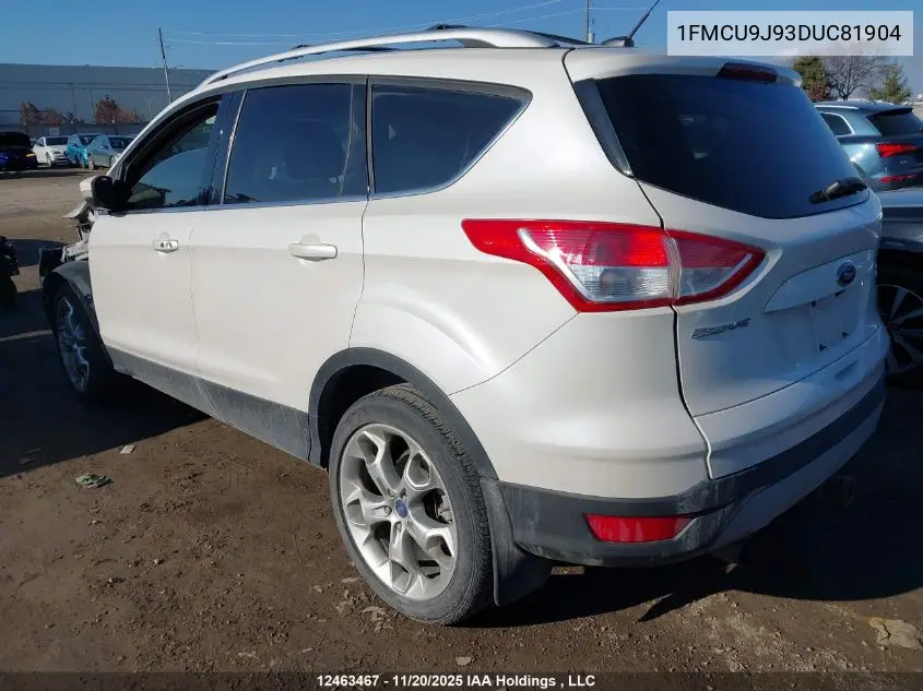 1FMCU9J93DUC81904 2013 Ford Escape Titanium