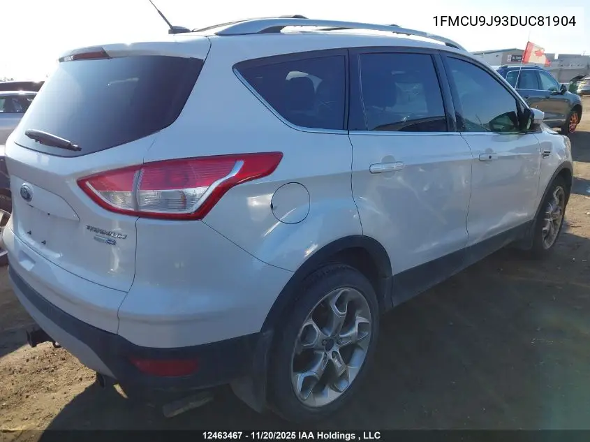 1FMCU9J93DUC81904 2013 Ford Escape Titanium
