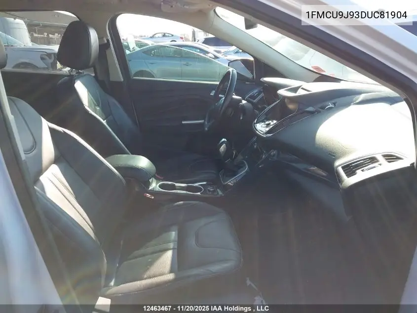 1FMCU9J93DUC81904 2013 Ford Escape Titanium