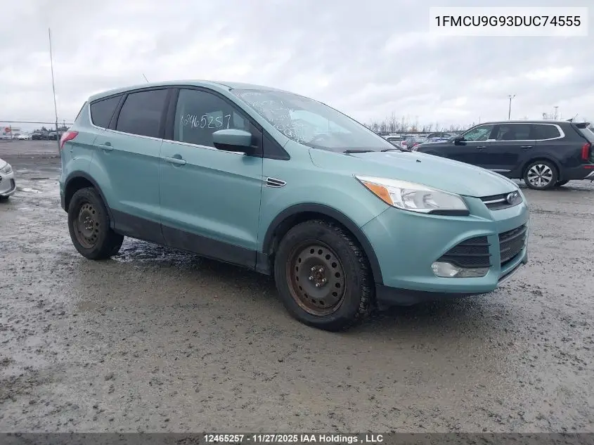 1FMCU9G93DUC74555 2013 Ford Escape Se