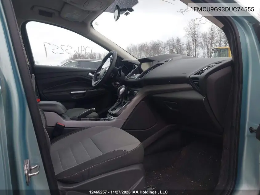 1FMCU9G93DUC74555 2013 Ford Escape Se