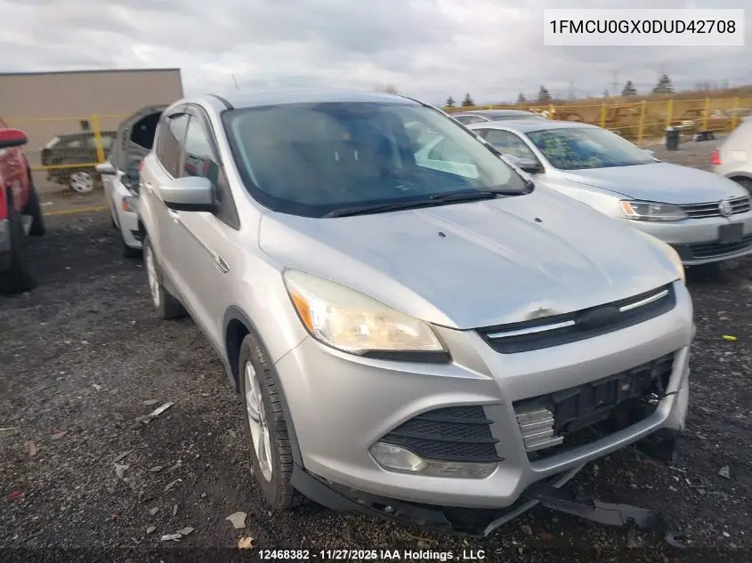 1FMCU0GX0DUD42708 2013 Ford Escape Se