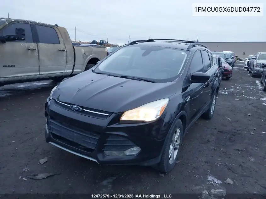 1FMCU0GX6DUD04772 2013 Ford Escape Se