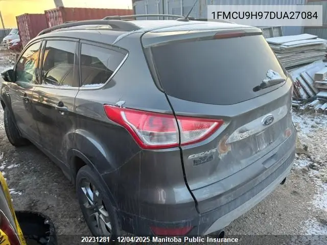 1FMCU9H97DUA27084 2013 Ford Escape Sel