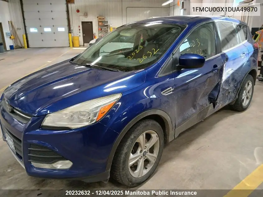 1FMCU0GX1DUA49870 2013 Ford Escape Se