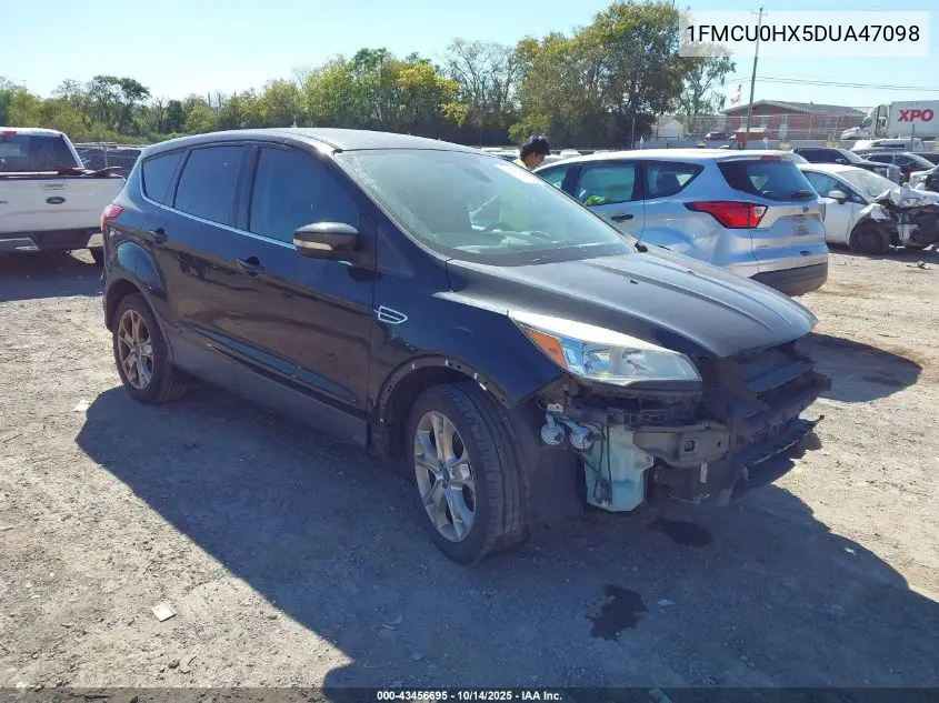 1FMCU0HX5DUA47098 2013 Ford Escape Sel