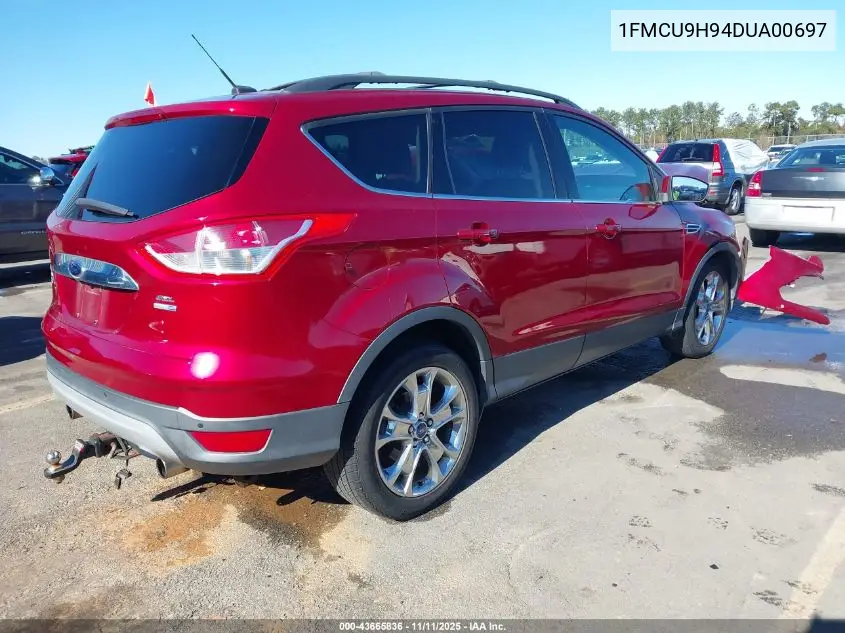 1FMCU9H94DUA00697 2013 Ford Escape Sel
