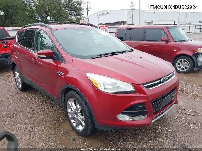 1FMCU0HX4DUB22924 2013 Ford Escape Sel