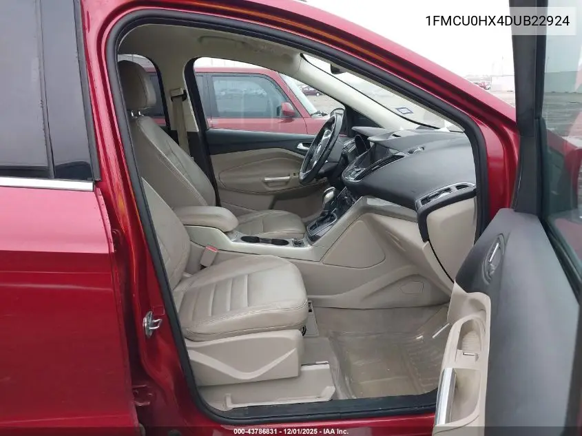 1FMCU0HX4DUB22924 2013 Ford Escape Sel