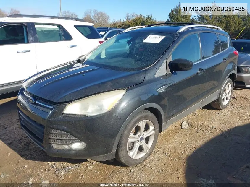 1FMCU0GX7DUC59485 2013 Ford Escape Se