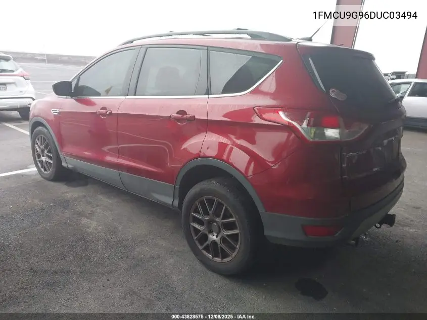 1FMCU9G96DUC03494 2013 Ford Escape Se