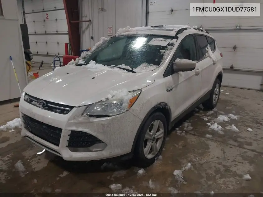 1FMCU0GX1DUD77581 2013 Ford Escape Se