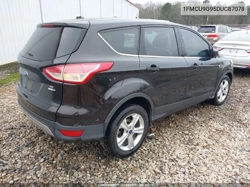 1FMCU9G95DUC87078 2013 Ford Escape Se