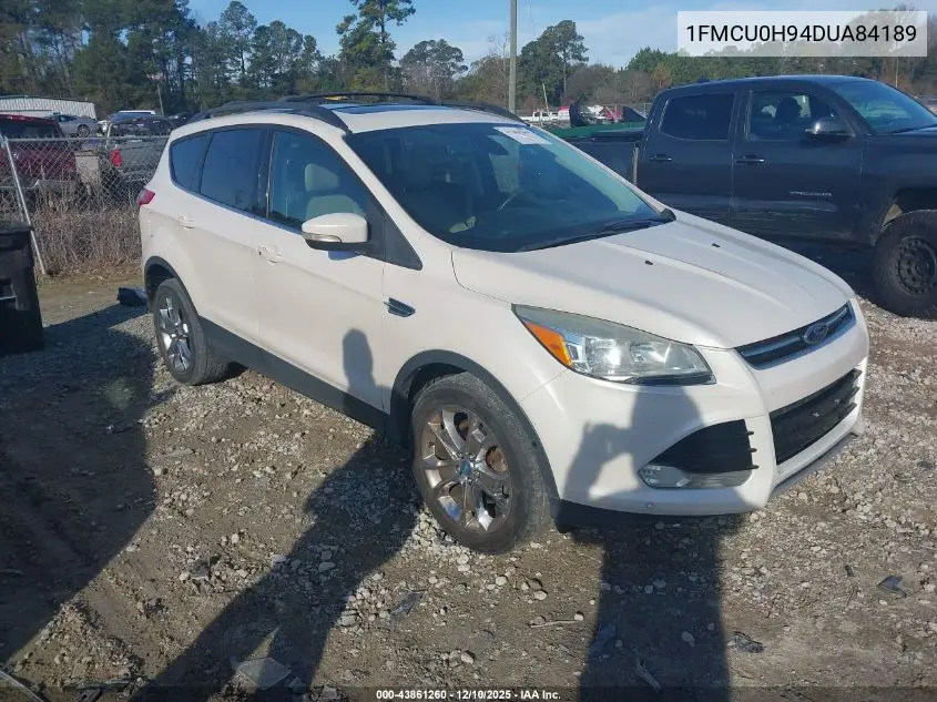 1FMCU0H94DUA84189 2013 Ford Escape Sel