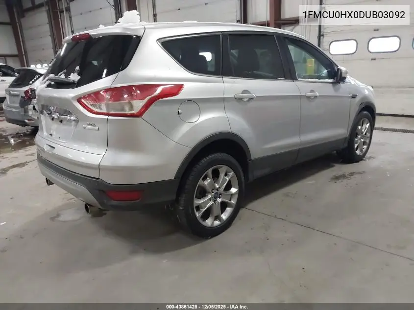 1FMCU0HX0DUB03092 2013 Ford Escape Sel