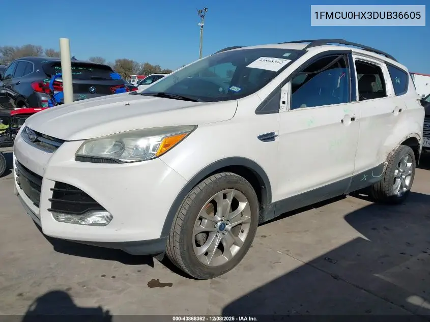 1FMCU0HX3DUB36605 2013 Ford Escape Sel