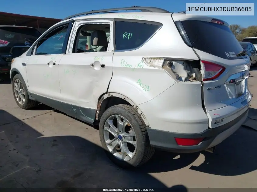 1FMCU0HX3DUB36605 2013 Ford Escape Sel