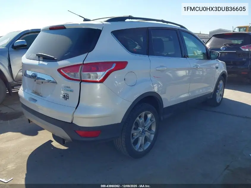 1FMCU0HX3DUB36605 2013 Ford Escape Sel