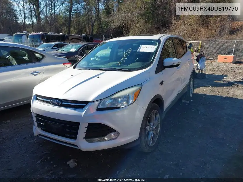 1FMCU9HX4DUB19770 2013 Ford Escape Sel