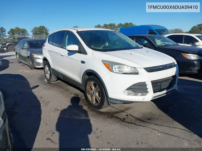 1FMCU0GX6DUA59410 2013 Ford Escape Se