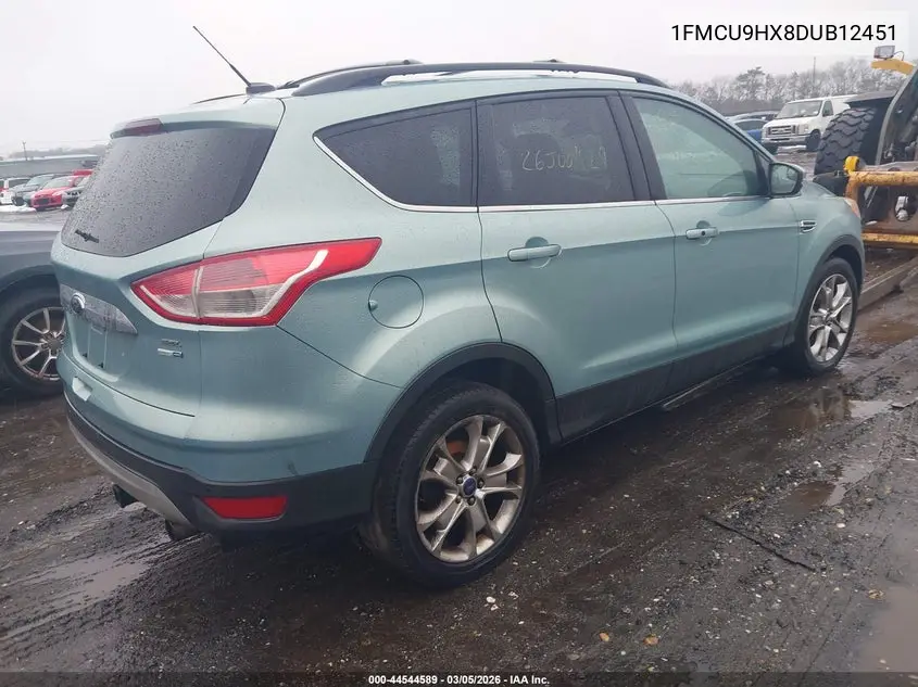 1FMCU9HX8DUB12451 2013 Ford Escape Sel