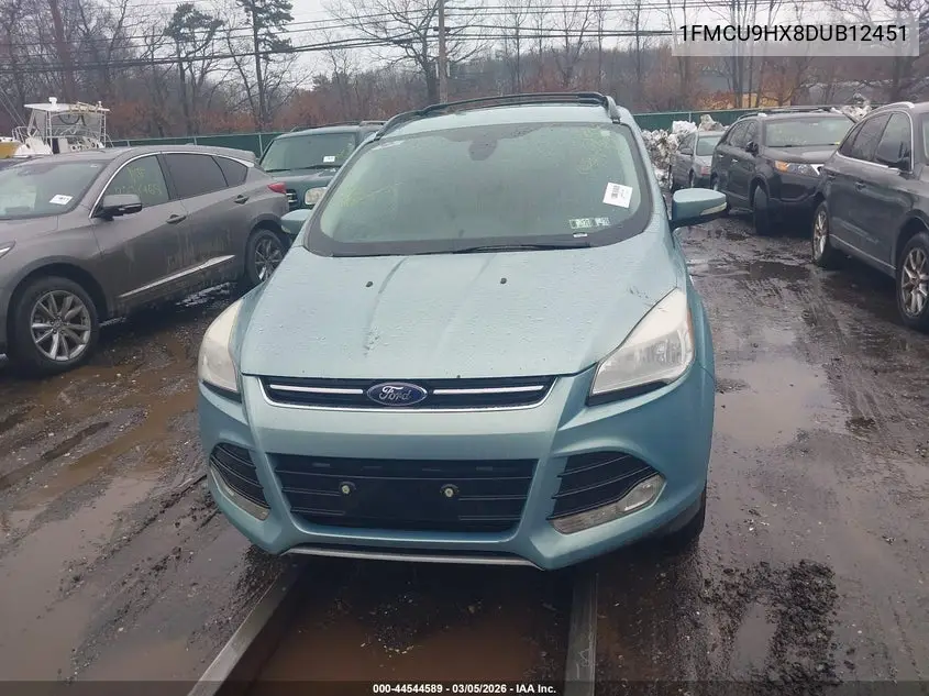 1FMCU9HX8DUB12451 2013 Ford Escape Sel