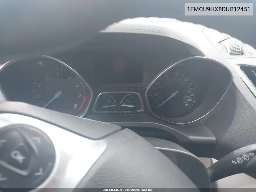 1FMCU9HX8DUB12451 2013 Ford Escape Sel