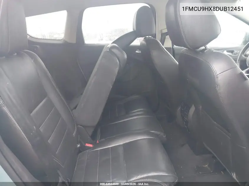 1FMCU9HX8DUB12451 2013 Ford Escape Sel