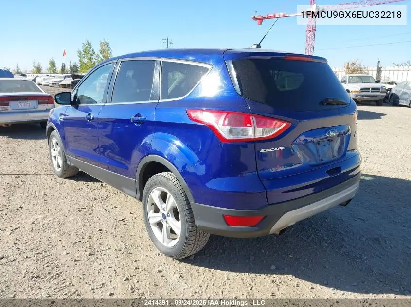 1FMCU9GX6EUC32218 2014 Ford Escape Se