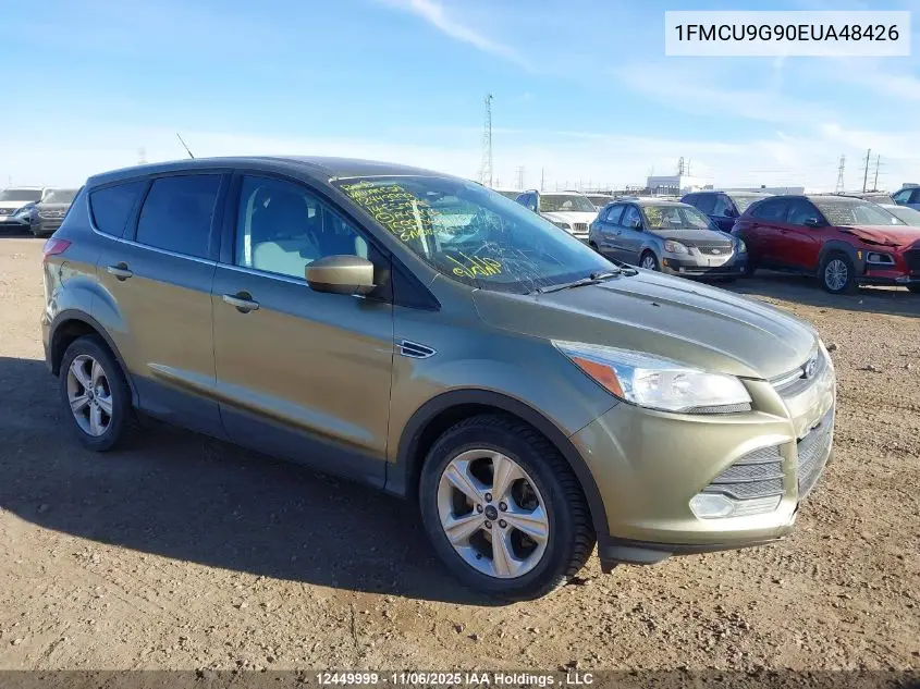 1FMCU9G90EUA48426 2014 Ford Escape Se