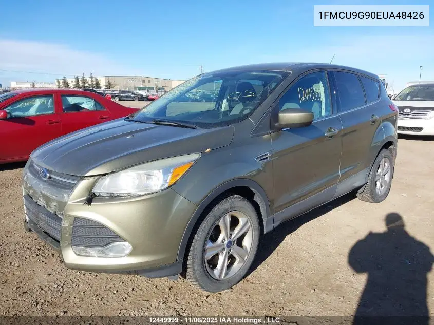 1FMCU9G90EUA48426 2014 Ford Escape Se