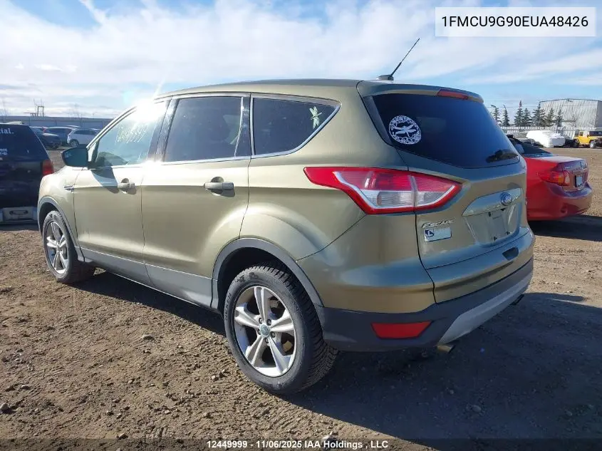 1FMCU9G90EUA48426 2014 Ford Escape Se