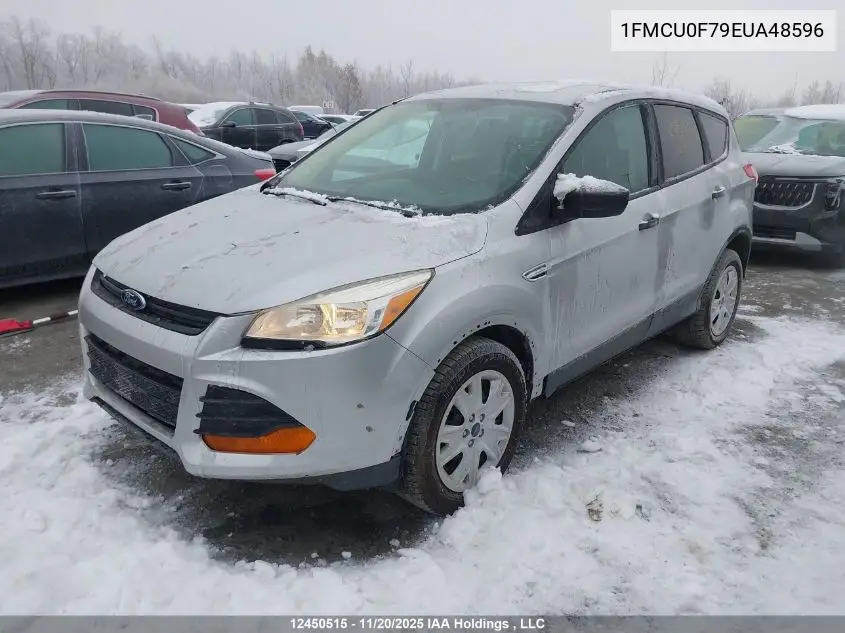 1FMCU0F79EUA48596 2014 Ford Escape S