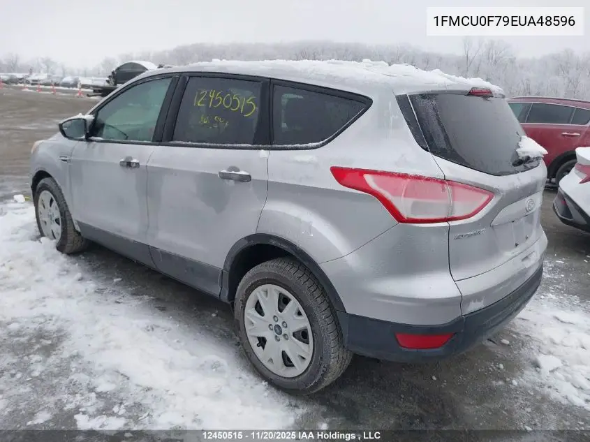 1FMCU0F79EUA48596 2014 Ford Escape S