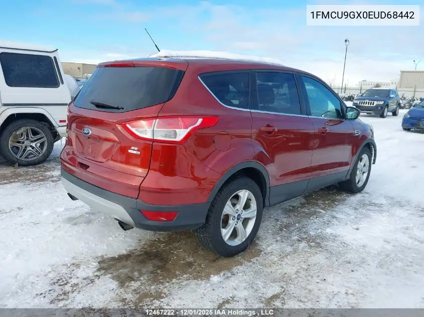1FMCU9GX0EUD68442 2014 Ford Escape Se