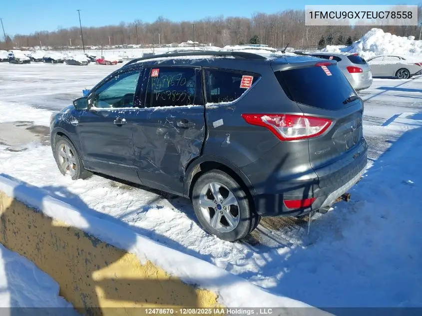 1FMCU9GX7EUC78558 2014 Ford Escape Se