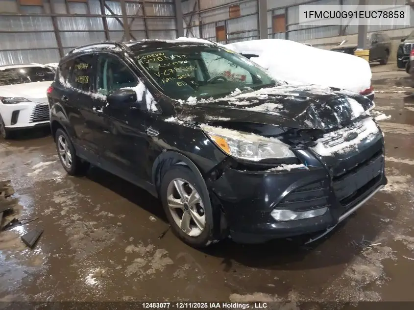 1FMCU0G91EUC78858 2014 Ford Escape Se