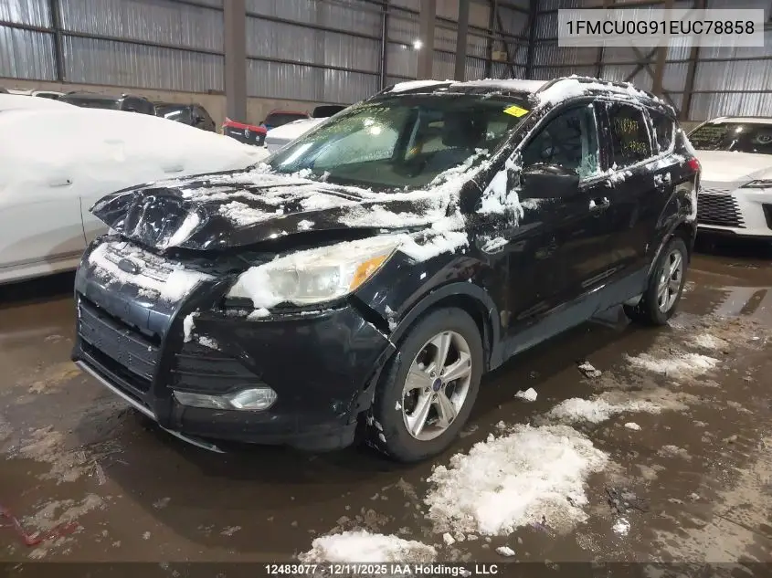 1FMCU0G91EUC78858 2014 Ford Escape Se