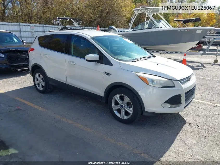 1FMCU9GX1EUE25067 2014 Ford Escape Se