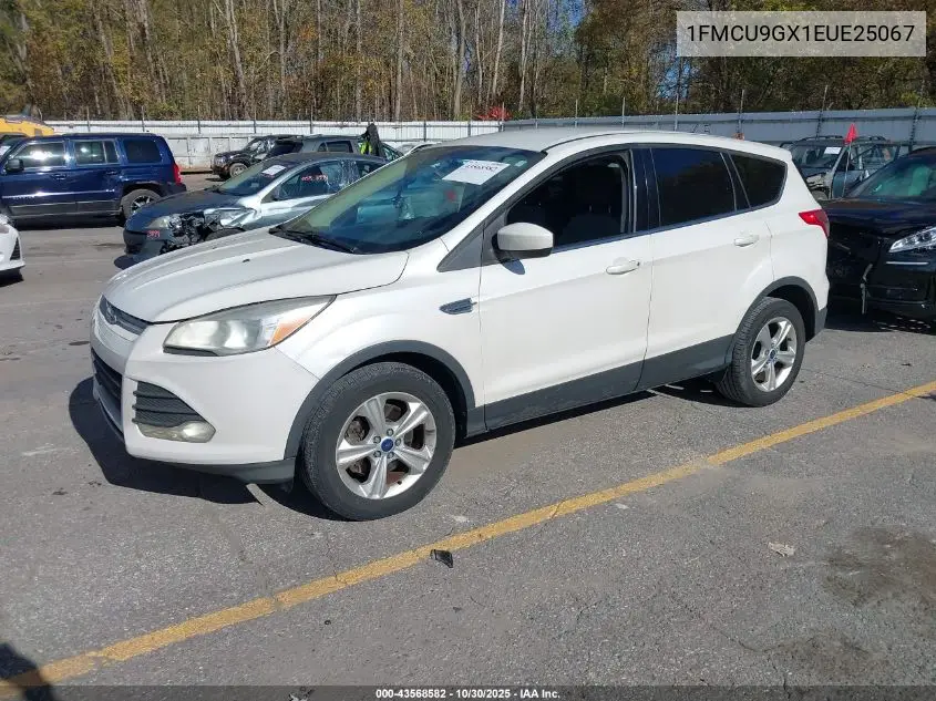 1FMCU9GX1EUE25067 2014 Ford Escape Se