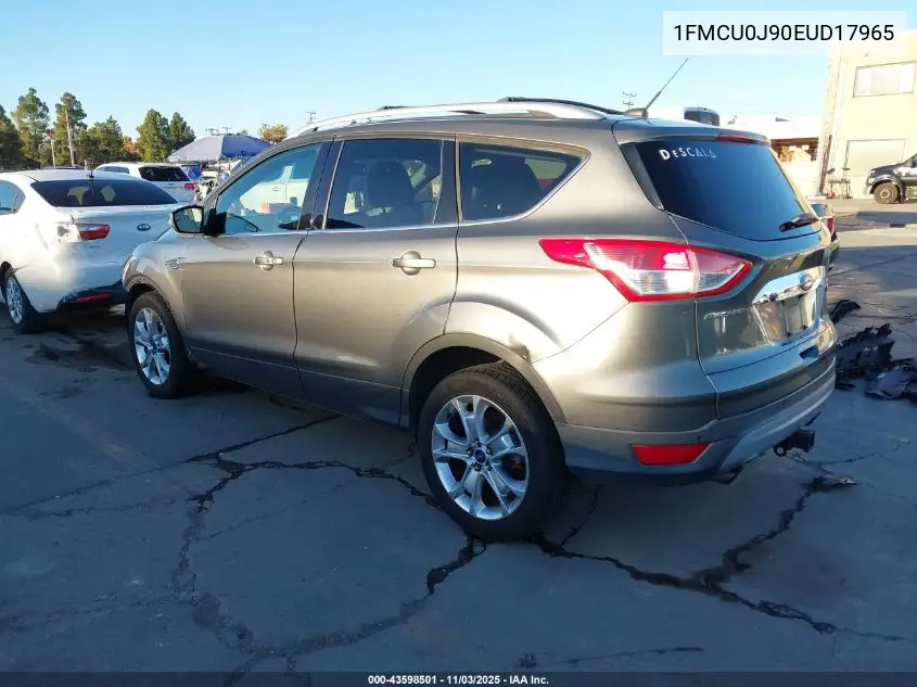 1FMCU0J90EUD17965 2014 Ford Escape Titanium