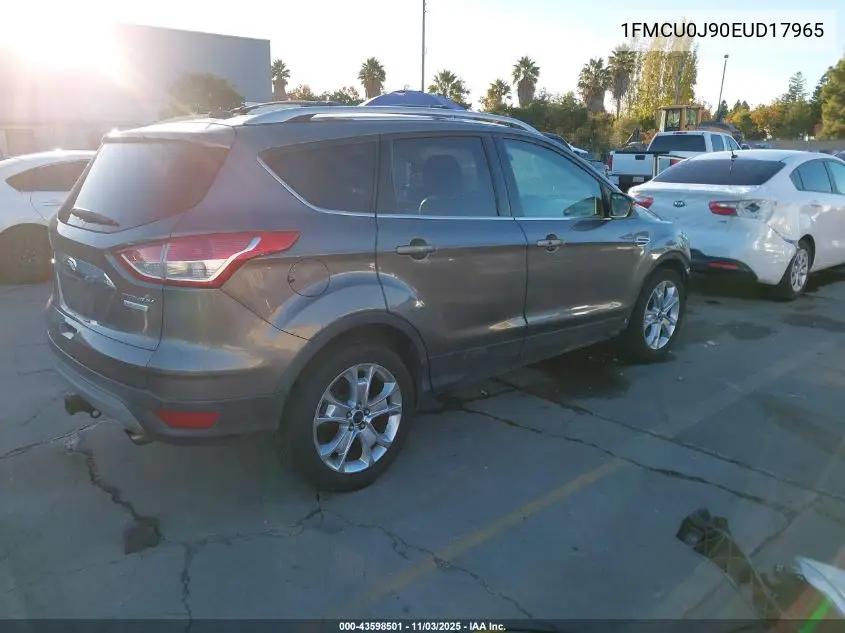 1FMCU0J90EUD17965 2014 Ford Escape Titanium